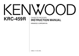 Kenwood KRC-459R ユーザーズマニュアル
