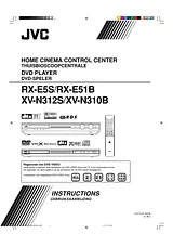 JVC RX-E51B Manual Do Utilizador