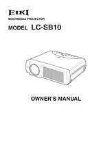 EIKI MODEL LC-SB10 Manuel D’Utilisation