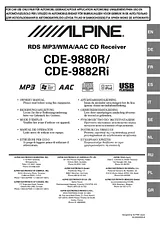 Alpine CDE-9880R Manual Do Utilizador