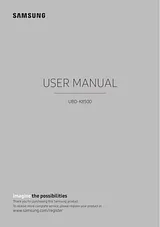 Samsung UBD-K8500 Manual De Usuario