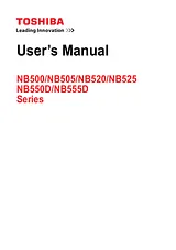 Toshiba NB505 Manual Do Utilizador