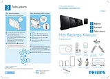 Philips HTS4600/12 빠른 설정 가이드