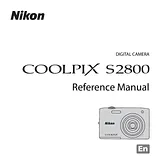 Kaiser Fototechnik Digital camera Nikon Coolpix S2800 20.1 MPix Optical zoom: 5 x Silver VNA571E1 User Manual