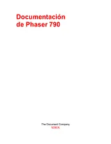Xerox Phaser 790 사용자 가이드