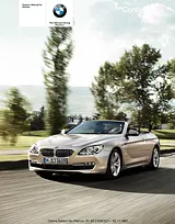 BMW 2012 640i Convertible Manuale Proprietario