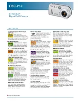 Sony DSC-P52 Specification Guide