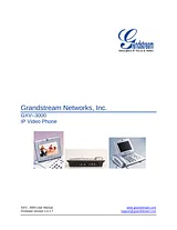 Grandstream Networks GXV-3000 User Manual