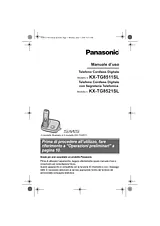 Panasonic KXTG8521SL Guida Al Funzionamento
