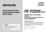 Aiwa FR-TC5000 Справочник Пользователя