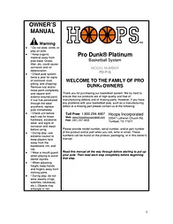 Mavs Hoops PD-P-G Справочник Пользователя