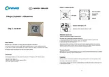 C&E WS9400 Thermo-Hygro Monitor WS9400 Data Sheet