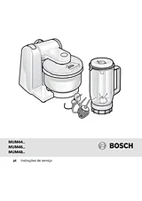 Bosch MUM4405 Ficha De Dados