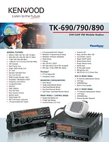 Kenwood fleetsync tk-790 Manual Do Utilizador