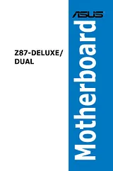 ASUS Z87-DELUXE/DUAL Manual Do Utilizador