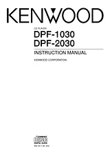 Kenwood DPF-2030 Справочник Пользователя