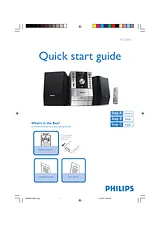 Philips MCB204/05 빠른 설정 가이드
