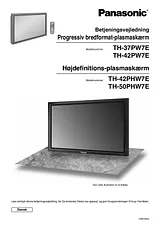 Panasonic TH50PHW7EXJ Operating Guide