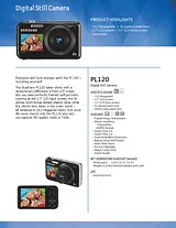 Samsung PL120 EC-PL120ZBPBUS Leaflet