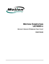 Motion Computing LE1600TC ユーザーズマニュアル