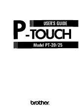 Brother PT-1200 Owner's Manual