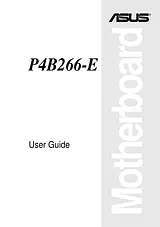 ASUS P4B266-E Справочник Пользователя