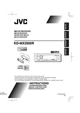 JVC KD-MX2800R ユーザーズマニュアル
