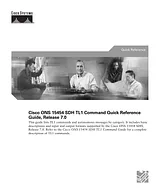 Cisco Cisco ONS 15454 SDH Multiservice Provisioning Platform (MSPP) Технические ссылки