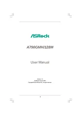 Asrock a790gmh 128m ユーザーズマニュアル