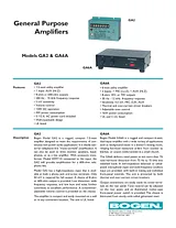 Bogen GA6A 产品宣传页