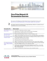 Cisco Cisco Prime Network 4.0 Documentation Roadmaps