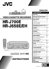 JVC HR-J700E Manual De Usuario