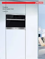 Miele H6800BMOBSW Specification Sheet