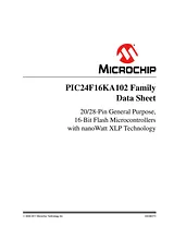 Microchip Technology Microstick for the 3V PIC24F K-series DM240013-1 DM240013-1 データシート