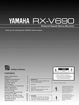 Yamaha RX-V690 Справочник Пользователя