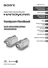 Sony DCR-SR42 Quick Reference Card