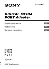 Sony TDM-iP1 Manual