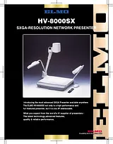 Elmo HV-8000SX 规格指南