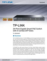 TP-LINK TL-SG2424P Ficha De Dados