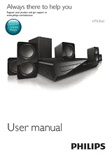 Philips 5.1 Home theater HTB3560 HTB3560/12 User Manual