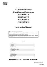 Toshiba CSGU15CC18 Manual Do Utilizador