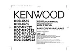 Kenwood KDC-MPV6022 Manual Do Utilizador