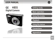 General Imaging (GIC) DIGITAL CAMERA H855 ユーザーズマニュアル