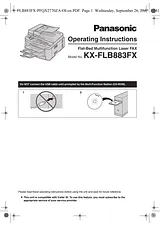 Panasonic KXFLB883FX Guía De Operación