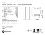 GE pss26msw Specification Guide