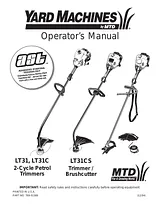 MTD LT31CS Manuale Utente