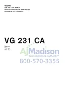 Gaggenau VG231214CA 지침 매뉴얼