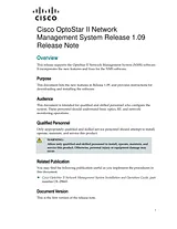 Cisco Cisco OptoStar II 1310nm Transmitter Notas de publicación
