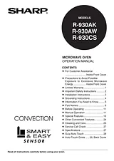 Sharp R-930CS Owner's Manual