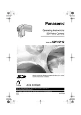 Panasonic SDR-S100 Manual Do Utilizador